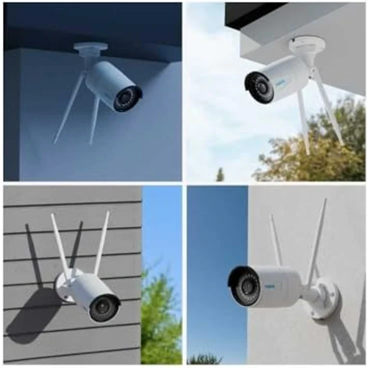 Reolink W320 WLAN IP Überwachungskamera 2560 x 1920 Pixel, Weiß – Bild 2