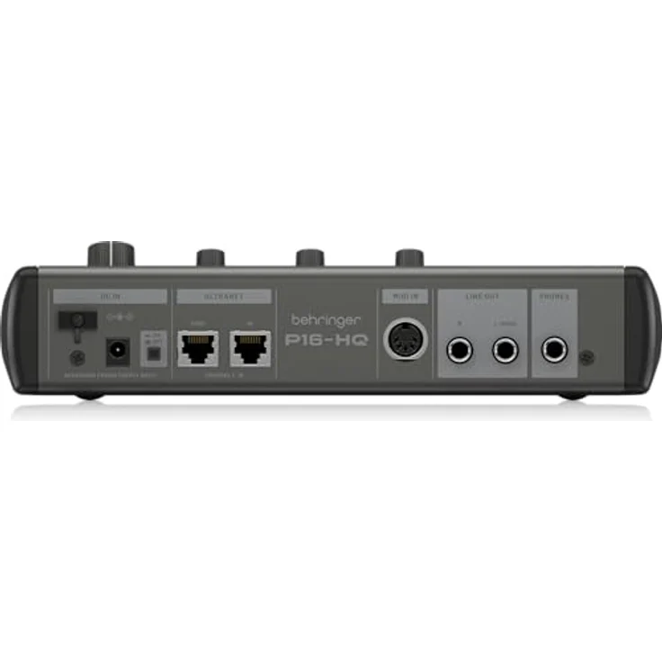 Behringer P16-HQ, Personal Monitoring Mixer mit hochwertiger D/A-Wandlung und präziser Klangregelung, 16 Kanäle – Bild 3