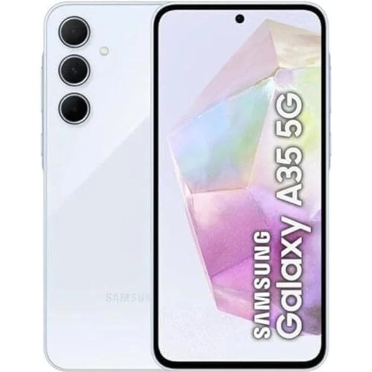 Samsung Galaxy A35 5G 256GB Awesome Iceblue EU 16,83cm (6,6") Super AMOLED Display, Android 14, 50MP Triple-Kamera – Bild 2