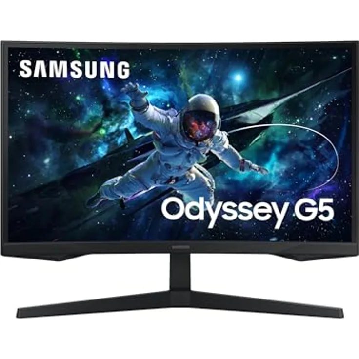 Samsung Odyssey S27CG552EU 27 Zoll 2560 x 1440 Dual WQHD LED Schwarz - Schnelle und effiziente Leistung, umfassende Konnektivität

