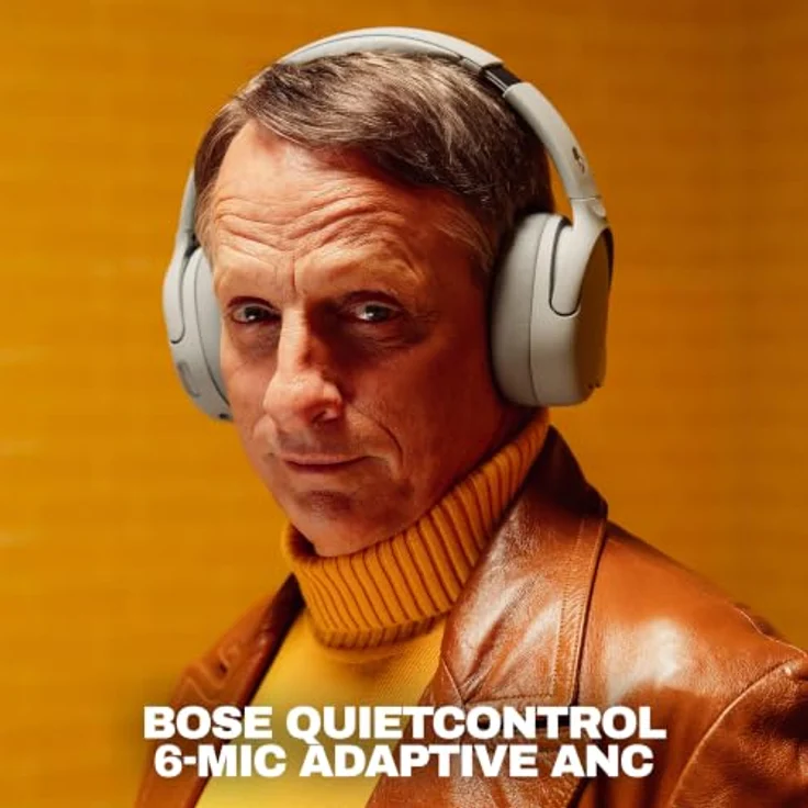 Skullcandy Crusher 1080 ANC Kopfhörer, Sound by Bose, in Cement, S6CNW-U993 – Bild 4