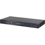 Dahua Technologie CS 18-Port Smart Managed Netzwerk Switch, schwarz, mit PoE und Cloud-Verwaltung