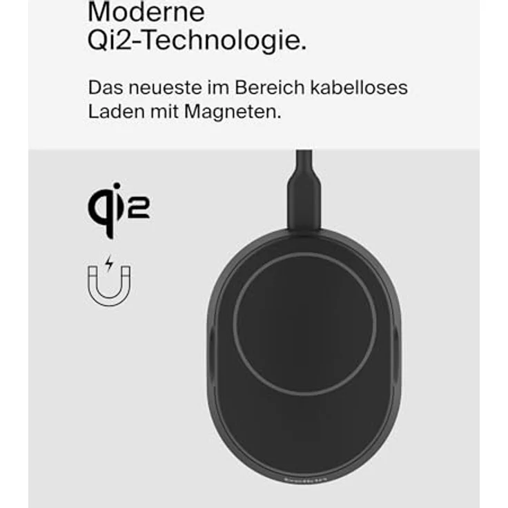 Belkin Support de charge magn?que Qi2 (15 W), Wireless Charger, Schwarz – Bild 6