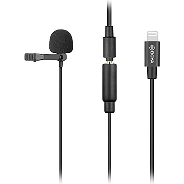 BOYA BY-M2 Lavalier Mikrofon iOS – Bild 2