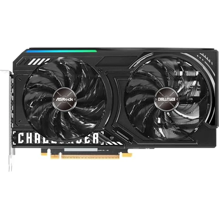 ASROCK Intel Arc B580 90-GA5LZZ-00UANF Grafikkarte mit 12 GB GDDR6-RAM, Dual-Slot Design, DirectX 12, Schwarz – Bild 2