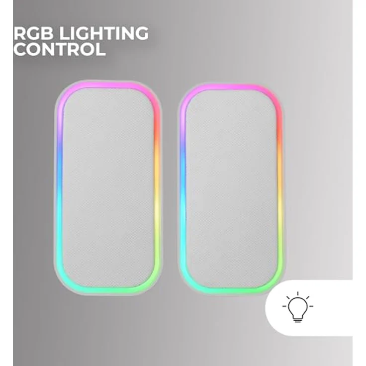 Mars Gaming MSCUBEW, Kompakte RGB Gaming-Lautsprecher mit 20W Leistung und Bluetooth 5.3 – Bild 3