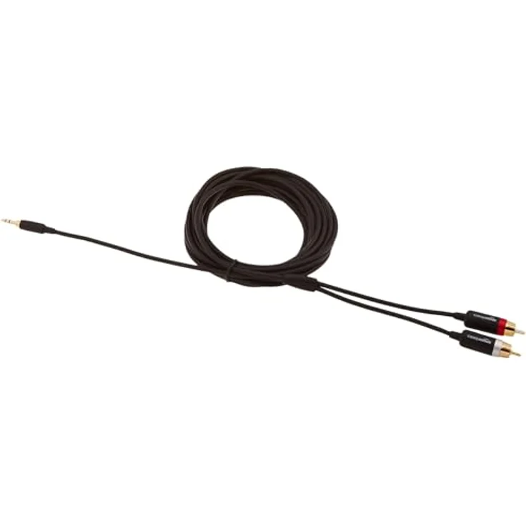 AmazonBasics PBH-19823 Cinch-Audiokabel, 3,5-mm-Klinkenstecker auf 2 x Cinch-Stecker, 4,57 m – Bild 6