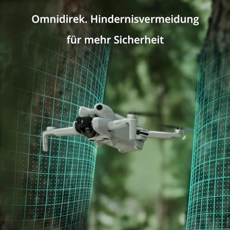 DJI Mini 4 Pro (DJI RC-N2 Fernsteuerung), faltbare Mini-Drohne mit 4K HDR-Videokamera für Erwachsene, unter 249 g, 34 Minuten Flugzeit, 20 km max. Video-Übertragungsreichweite, C0 – Bild 4