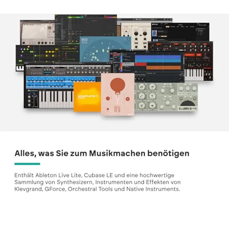 Novation Launchkey 49 White, USB-MIDI-Keyboard-Controller mit 49 halbgewichteten Tasten und DAW-Steuerung – Bild 8