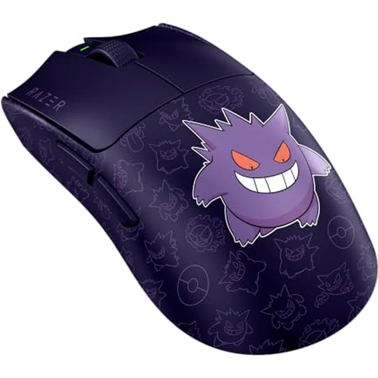 Razer Cobra Gengar Edition, kabelgebundene Gaming-Maus mit 8500 DPI Sensor, 58g, Chroma-Beleuchtung und optischen Mausschaltern 3. Gen, PC/MAC | Pokémon Gengar – Bild 4