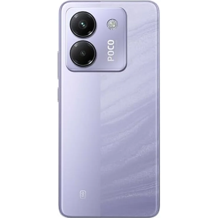 Xiaomi Poco M7 Pro 5G Smartphone, 8 + 256 GB, Lila, 50 MP Hauptkamera mit OIS, 5110-mAh-Akku mit 45 W HyperCharge, IP64, KI-Funktionen – Bild 1