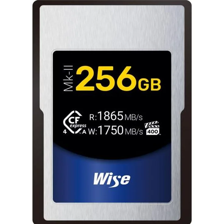 Wise CFexpress 4.0 Type A Mk-II 256GB Speicherkarte