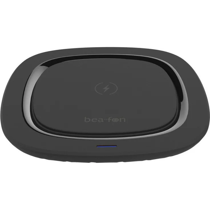 Beafon Beafon W1 Wireless Charger, kabelloses Ladepad mit 10 W Leistung, kompatibel mit Qi-fähigen Smartphones
