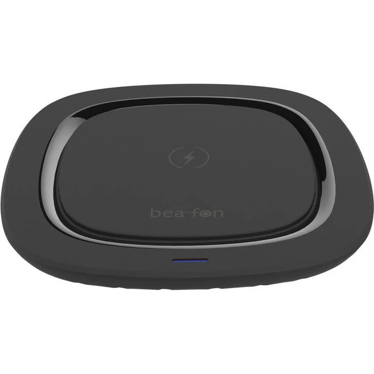 Beafon Beafon W1 Wireless Charger, kabelloses Ladepad mit 10 W Leistung, kompatibel mit Qi-fähigen Smartphones