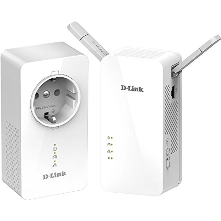 D-Link DHP-W611AV PowerLine AV1000 Wi-Fi AC Starter Kit (Wireless AC, RJ-45, bis zu 1200 Mbit-s WLAN-Geschwindigkeit, mit 10-100-1000 Mbit-s Gigabit LAN Port) – Bild 2