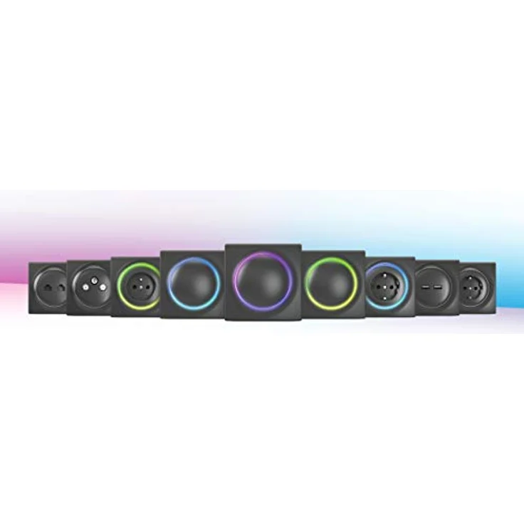Fibaro Walli Switch anthrazit – Bild 2