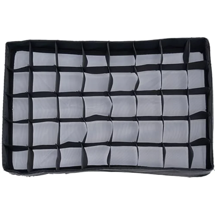 Amaran Pano 60c Light Control Grid, Softbox + Reflektor, 45° Lichtsteuerungsraster für präzise Beleuchtung, faltbar und leicht, 99 g – Bild 1