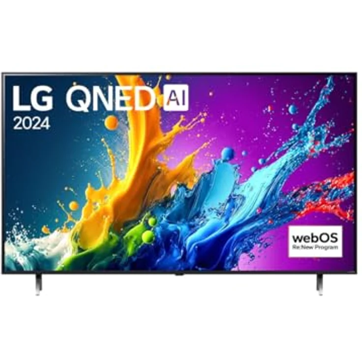 LG 75QNED80T6A.AEU, 75 Zoll 4K Ultra HD Smart TV mit HDR Edge-LED und mehrfarbigem Design – Bild 1