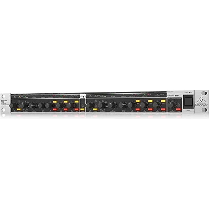 Behringer CX3400 V2, Professionelle Stereo 2-Wege-/3-Wege-/Mono 4-Wege Frequenzweiche mit Linkwitz-Riley-Filter und Limiter – Bild 2