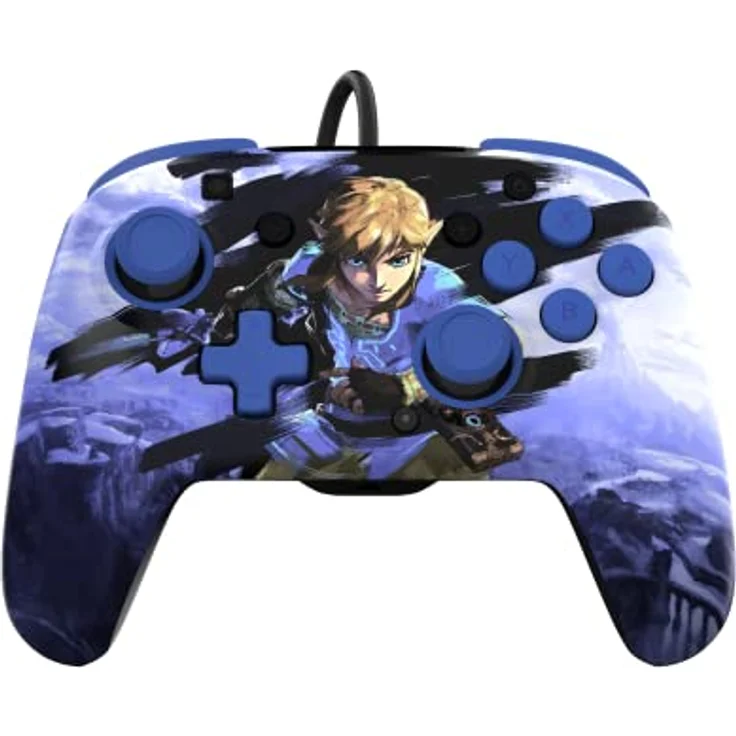 Pdp REMATCH Zelda Warrior Link Nintendo Switch-Controller Mehrfarbig One Size - Mit anpassbaren Features und USB Chat-Funktion – Bild 9