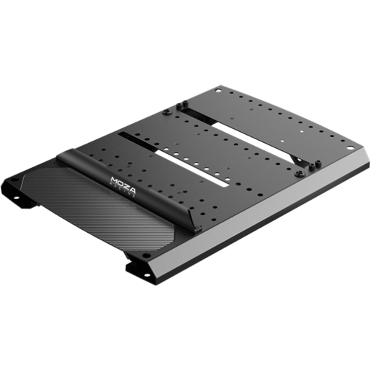 Moza Racing mBooster Base Extension Plate, kompatibel mit MOZA mBooster Active Pedal und CRP/CRP2 Pedalen, vorgebohrte Löcher für CRP Montage
