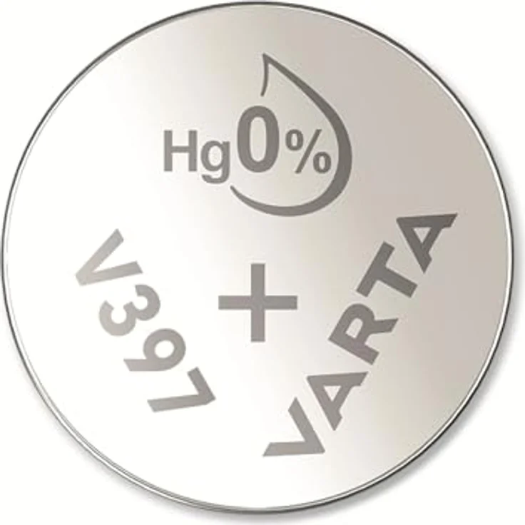 VARTA - V397 SR 726 Knopfzelle Silberoxid-Uhrenbatterien 146493 – Bild 3