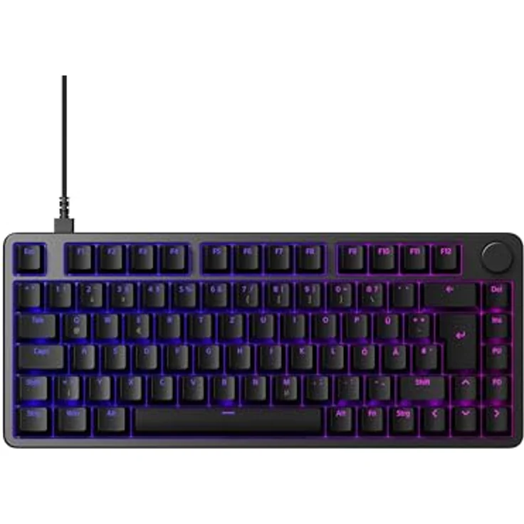 SONY INZONE KBD-H75, Gaming Tastatur mit magnetischen Schaltern, 8000 Hz Abtastrate, kabelgebunden, schwarz – Bild 1