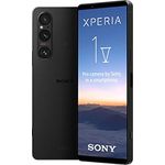 Sony Xperia 1 V (Next Gen Exmor T Sensor, 6,5 Zoll, 21:9, 4K HDR OLED, 120Hz, Dreifach-Objektiv (ZEISS), 3,5mm Klinke, Android 13, IP65/68) 24+12 Monate Garantie  Schwarz