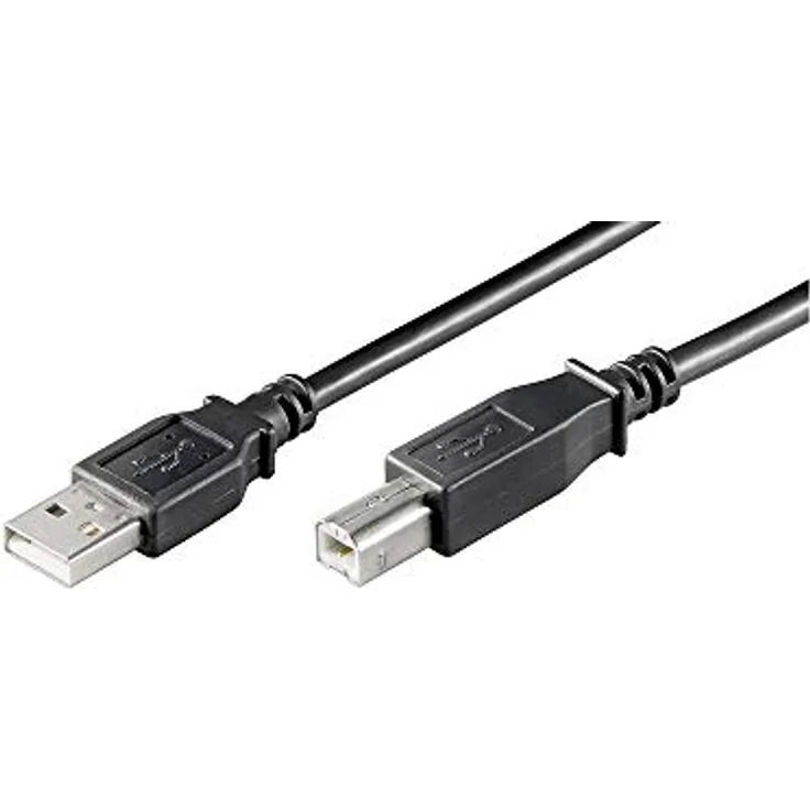 GOOBAY USB Kabel (A-Stecker auf B-Stecker) schwarz 3m, 68901