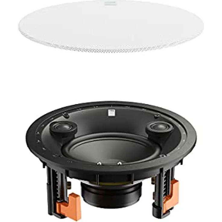 DALI Phantom E-60 S Stereo-Deckeneinbaulautsprecher, Deckenlautsprecher, Weiß