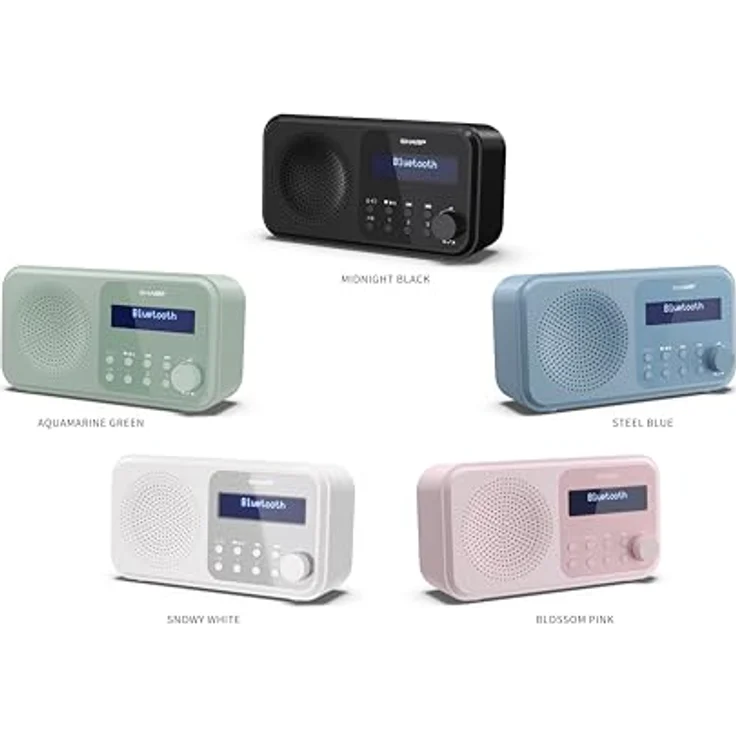 Sharp TOKYO DR-P420 Digitalradio (DAB) mit FM-Tuner, RDS, 20 Stationsspeicher, Bluetooth 5.3, grün – Bild 3