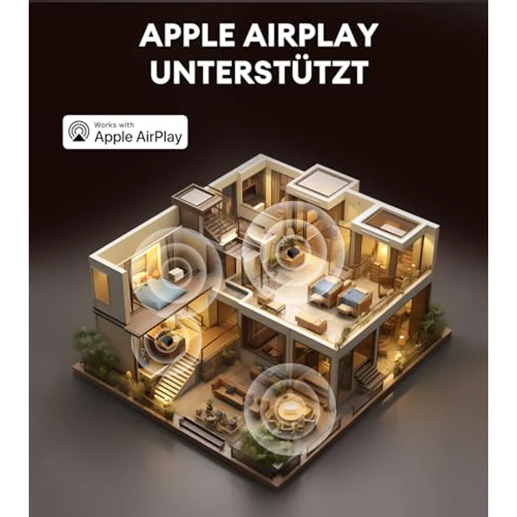 Edifier D32 Wireless Speaker, Hi-Res Audio, Bluetooth V5.3, 60W(RMS), 2.1 Akustik Architektur, 11h Spielzeit, APP Control - Weiß – Bild 5