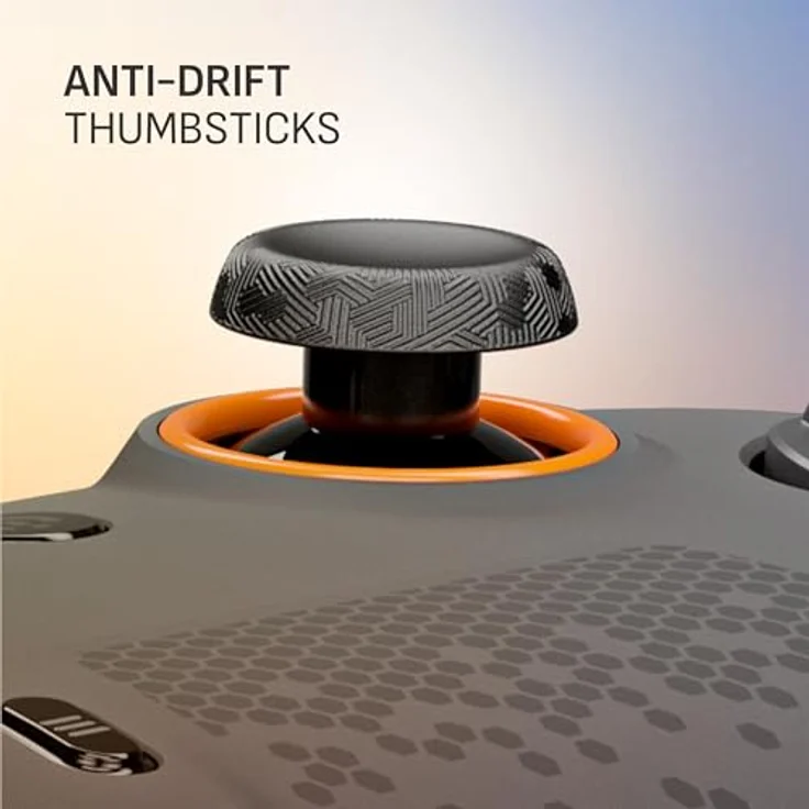 Scuf ENVISION PRO V2 (2025) Kabelloser Gaming-Controller für PC, Anti-Drift-Daumenstifte, fünf G-Tasten, wiederverwendbare Back-Paddles, Sofortauslöser, Stahlgrau – Bild 2