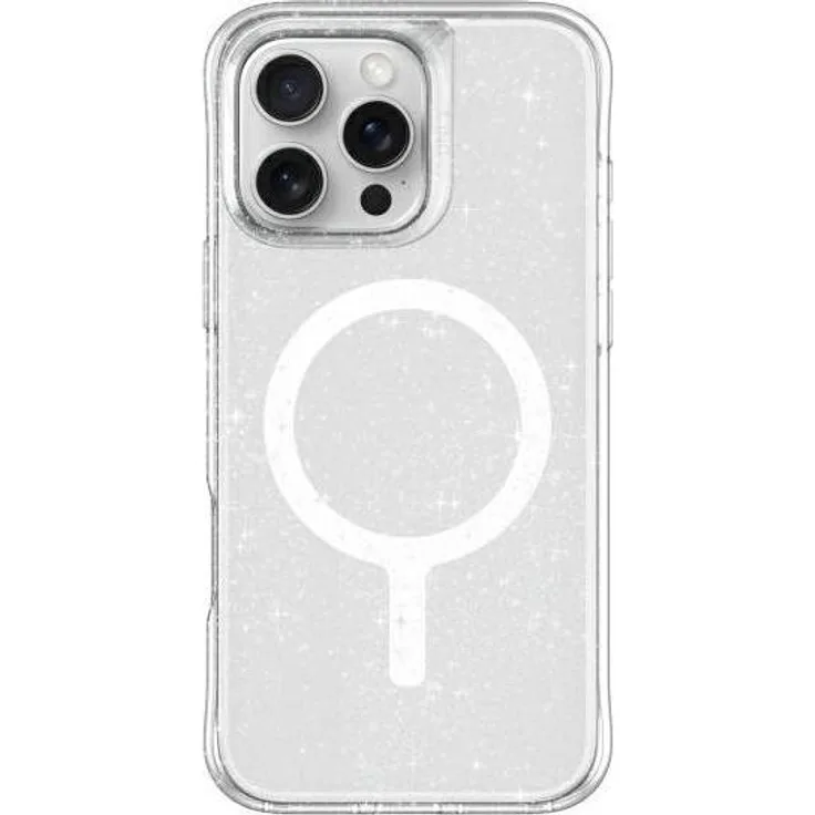 Uniq LifePro Xtreme iPhone 16 Pro 6.3", Hybridhülle mit MagSafe-Kompatibilität, transparent/tinsel lucent, maximaler Schutz durch AirMax™ 360° Technologie