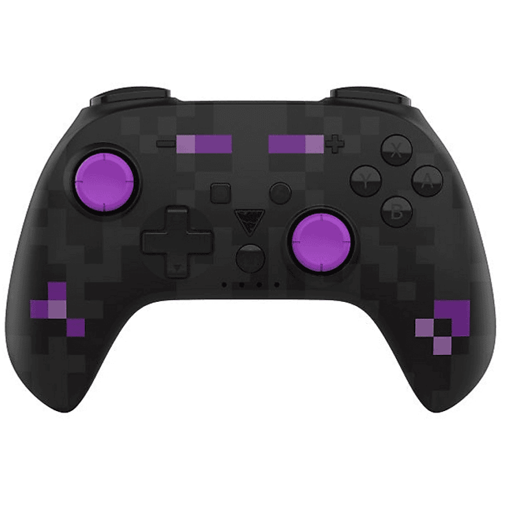 DRAGON SHOCK Poptop Wireless Cubes Gaming Controller, kabelloser BT Controller in Schwarz für Nintendo Switch und PC