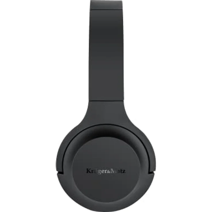 Krüger&Matz Wave 2, Drahtlose Kopfhörer mit integriertem Mikrofon, Steuerknöpfen und Micro-SD-Kartenslot, KM0629, schwarz – Bild 5