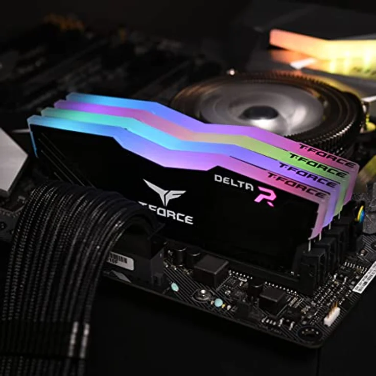 Team Group DELTA TF3D416G3600HC18JDC01. Komponente für: PC - Server, RAM-Speicher: 8 GB, Interner Speichertyp: DDR4, Speichertaktfrequenz: 3600 MHz, Memory Formfaktor: 288-pin DIMM, CAS Latenz: 18 (TF3D416G3600HC18JDC01) - Preisvergleich – Bild 2