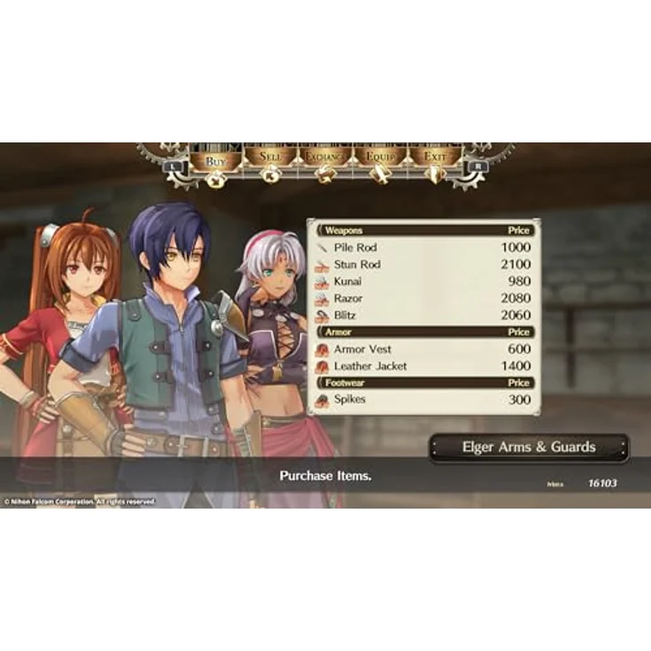 Clear River Games Trails in the Sky 1st Chapter NS, Nintendo Switch Spiel mit HD-Visuals und neuen Sprachaufnahmen in Englisch und Japanisch – Bild 4