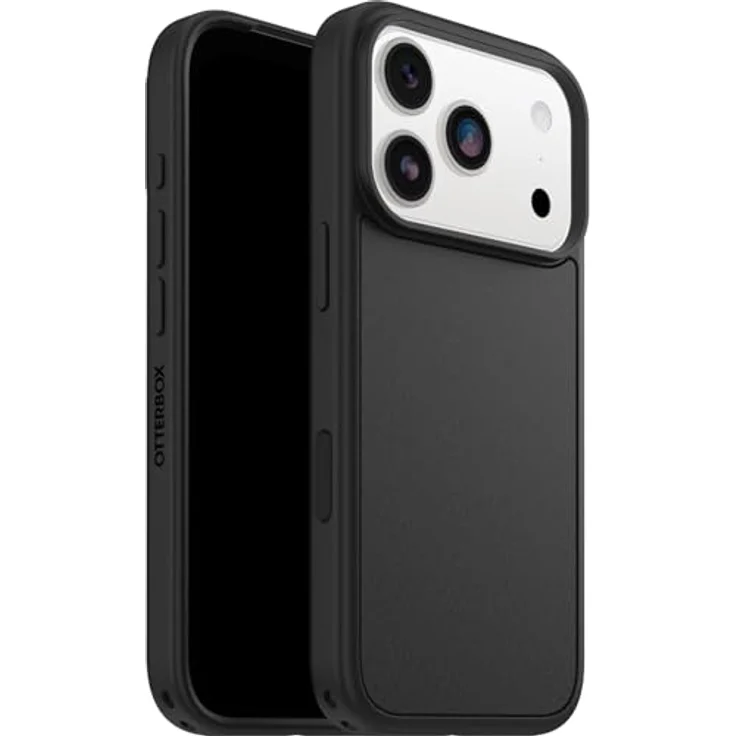 OtterBox Symmetry Series MagSafe Hülle für iPhone 17 Pro, stoßfest, 3X Militärstandard getestet, Schwarz – Bild 1