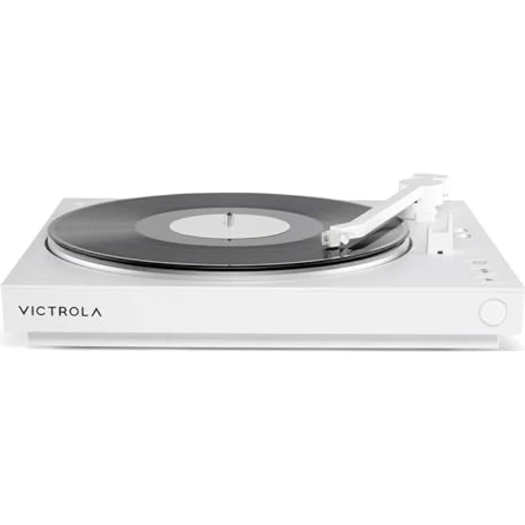 Victrola Vollautomatischer Bluetooth-Plattenspieler, ATN3600L Kartusche, 2-Gang-Vinyl-Spieler mit automatischer Wiederholungsfunktion und kabellosem Streaming – Bild 2