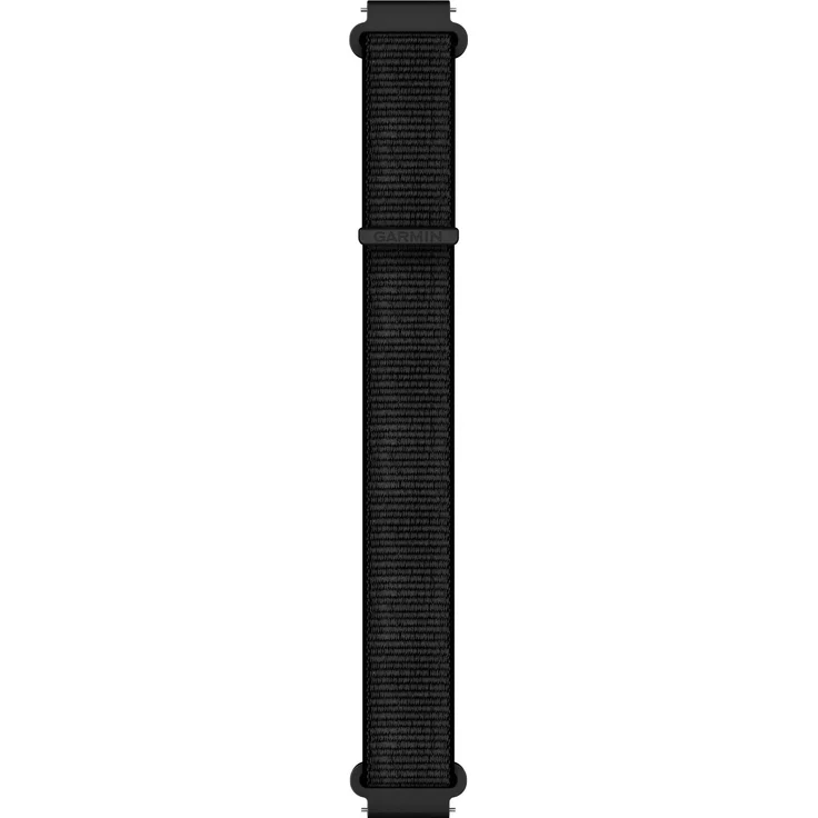 Garmin Schnellwechsel-Armband (18 mm, Nylon), Uhrenarmband, Schwarz – Bild 1