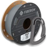 Polymaker Fiberon PA6-GF Glasfaser-Nylon-Filament, 1,75 mm, grau, 500 g, hitzebeständig, verbesserte Kartonspule, geeignet für Hochgeschwindigkeitsdruck