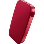 Fresh 'n Rebel 24000mAh Powerbank, USB-C in & Out, 20W Ultra Fast Charge, 6 Sicherheitsfunktionen, bis zu 8 Handy-Ladungen, 4 Power-Anzeigeleuchten, Berry Red