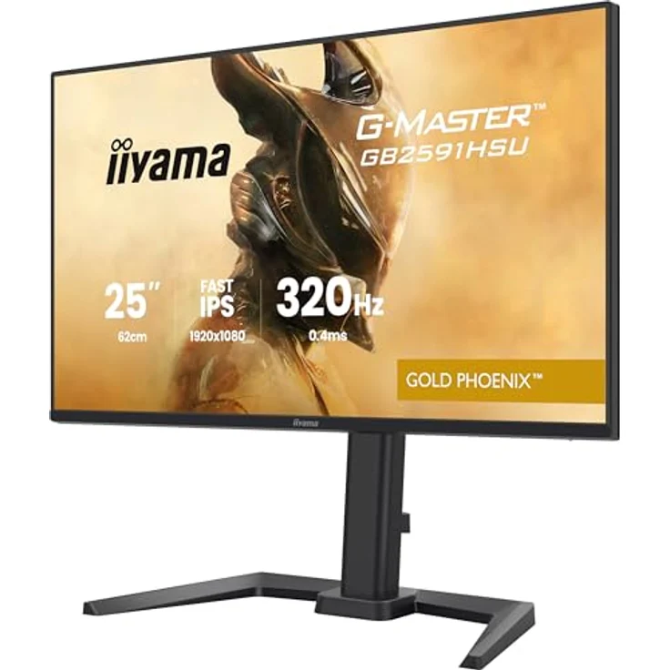 iiyama G-MASTER GB2591HSU-B1, 25“ Fast IPS-Monitor mit 320 Hz Bildwiederholrate und 0.4 ms Reaktionszeit, Schwarz – Bild 3