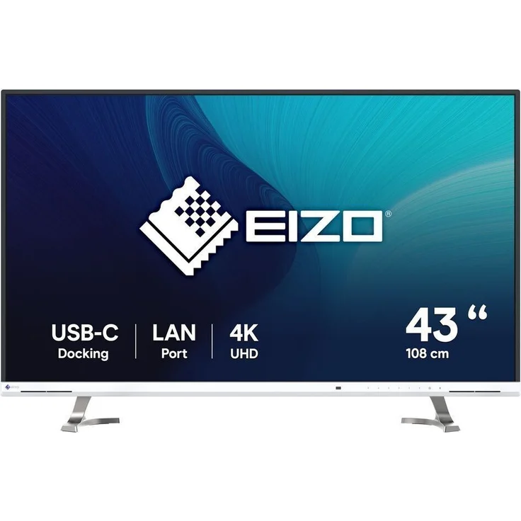42" EIZO FlexScan EV4340X-WT - 3840x2160 (4K / UHD) - IPS - 94W USB-C – Bild 1