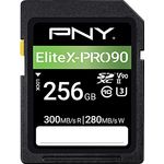 PNY 256GB X-PRO 90 Class 10 U3 V90 UHS-II SD Flash Memory Card