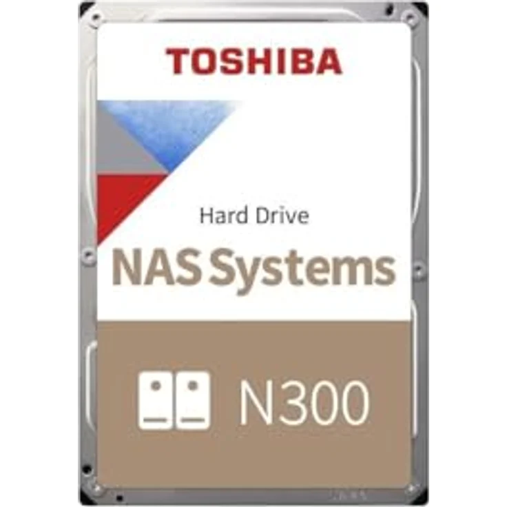 Toshiba N300 NAS Hard Drive 8TB 512MB - Speicherlösung für NAS-Anwendungen mit hoher Zuverlässigkeit – Bild 1