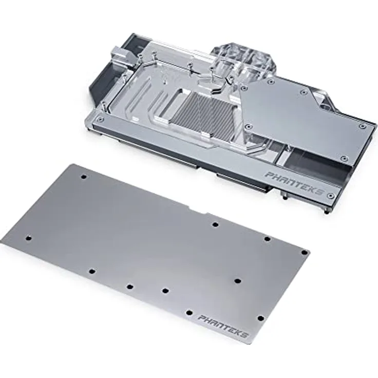 Phanteks Glacier G40 RTX 4080/90 Wasserkühlung inkl. Backplate für MSI, D-RGB - Chrom