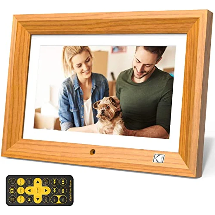 KODAK Hi Resolution 1024 x 600 10"" Digital Photo Frame - Burlywood, weiß, RDPF-1020W Burlywood – Bild 2