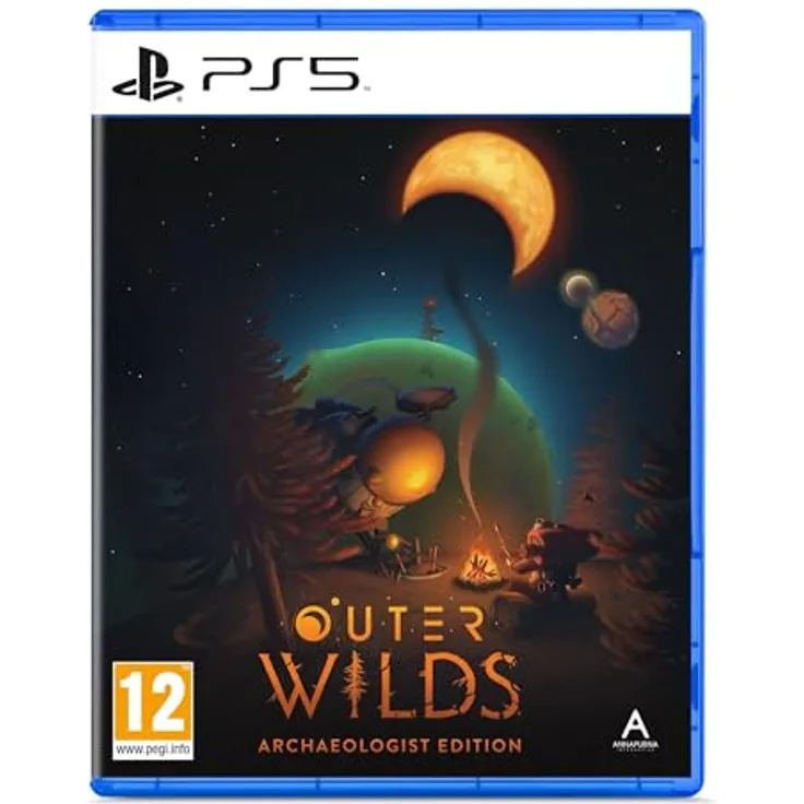 iam8bit Outer Wilds: Archaeologist Edition - PS5, inklusive Planeten-Diagramm Poster und Echoes of the Eye Expansion
